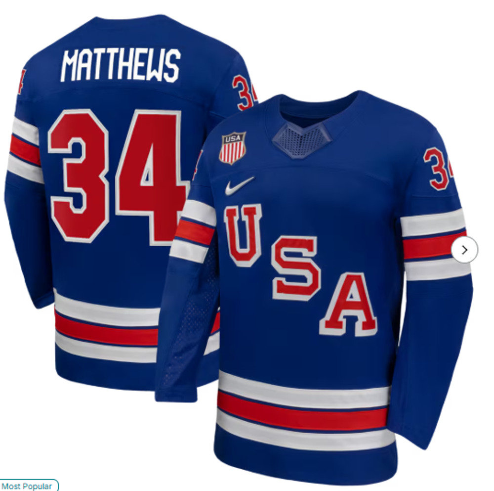 #34 Hockey Jersey NWT Mens L-Stitched